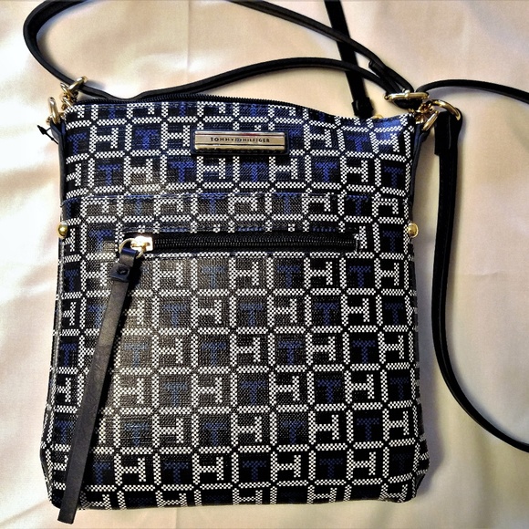 tommy hilfiger crossbody bag blue